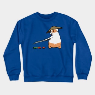 Samurai Guinea Pig Crewneck Sweatshirt